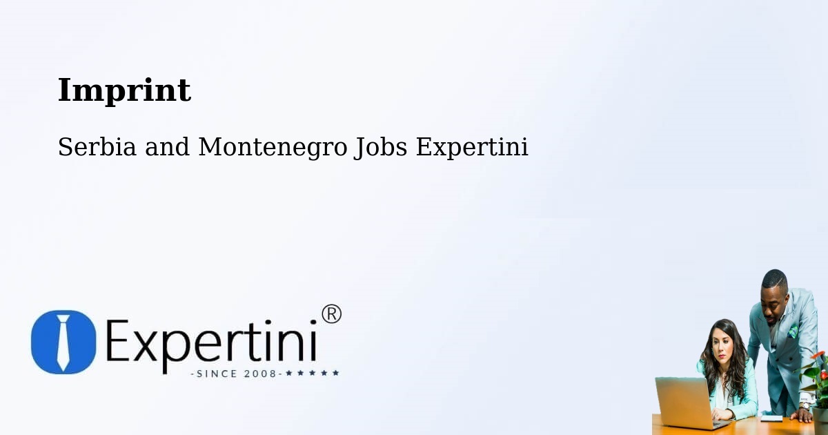 Imprint – Delson - Serbia and Montenegro Jobs Expertini