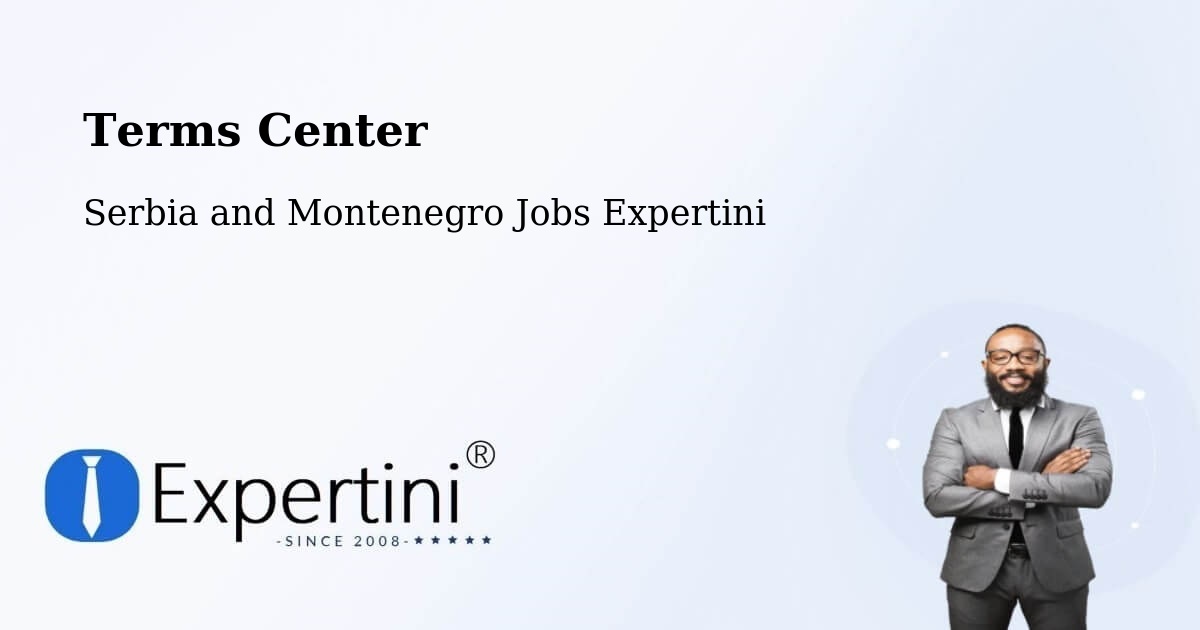 Terms of Service – Delson - Serbia and Montenegro Jobs Expertini